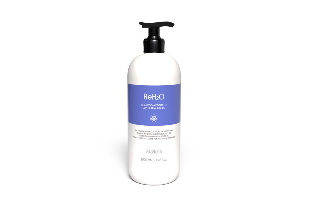 Shampoo antigiallo con Fiordaliso bio