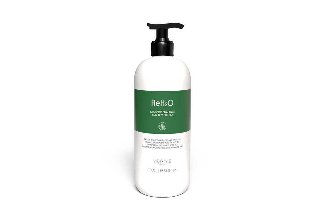 Shampoo bivalente con Tè Verde bio